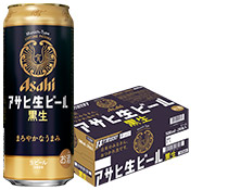 アサヒ生ビール黒生 500ml 24本