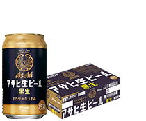 アサヒ生ビール黒生 350ml 24本