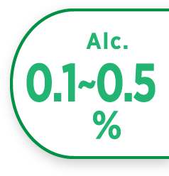 Alc.0.1~0.5%