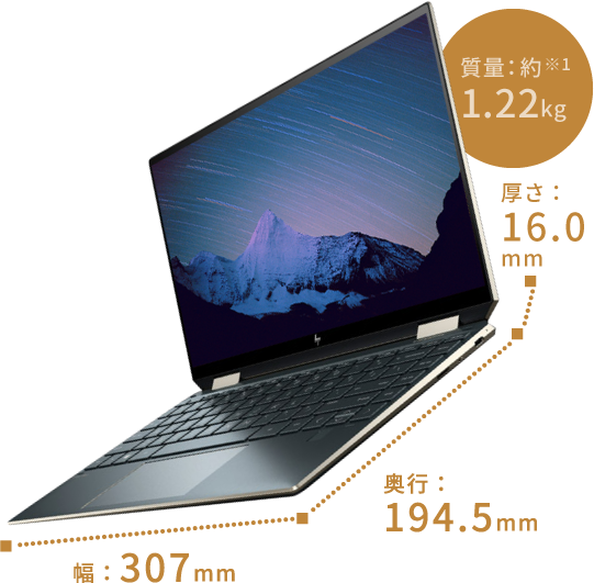 楽天市場 真のモバイルパソコン Hp Spectre X360 13