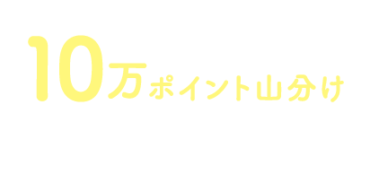 動画視聴＆アンケート回答で10万ポイント山分け キャンペーン期間:2024年11月1日(金)10:00～2024年11月26日(火)9:59