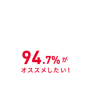 94.7%¤¬¥ª¥¹¥¹¥á¤·¤¿¤¤¡ª