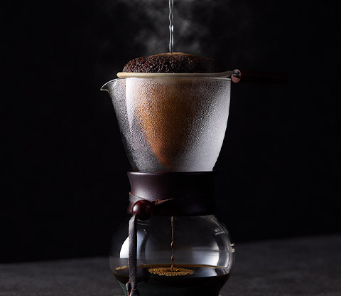 レインフォレスト・アライアンス認証農園産コーヒー豆100%使用